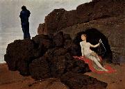 Arnold Bocklin, Odysseus und Kalypso